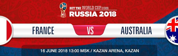 Betting on the World Cup France versus Australia preview