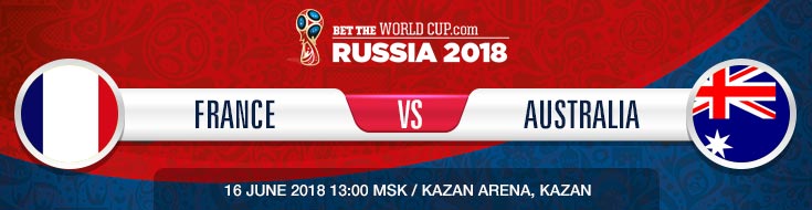 Betting on the World Cup France versus Australia preview