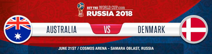 World Cup betting Odds and Preview Australia vs. Denmark