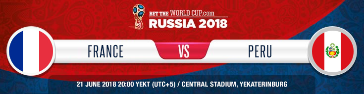 France versus Peru World Cup Betting