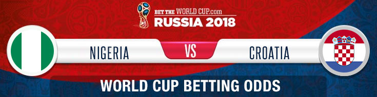 Nigeria vs. Croatia Latest World Cup betting odds