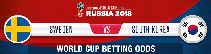 Sweden vs. South Korea Odds, and Picks - 2018 World Cup