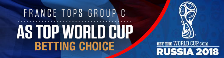 France Group C Betting World Cup favorite