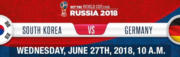 South Korea vs. Germany   World cup Betting