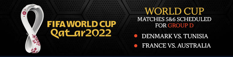 World Cup Matches 5 & 6 Scheduled for Group D