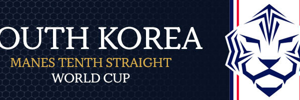 South Korea Manes Tenth Straight World Cup