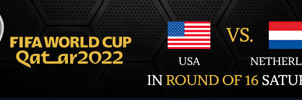 2022 World Cup United States vs. Netherlands in Round of 16 Saturday!