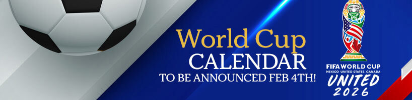 2026 World Cup Calendar to be announced February 4th!