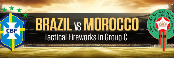 Brazil vs Morocco Tactical Fireworks in Group C