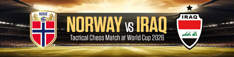 Norway vs Iraq Tactical Chess Match at World Cup 2026 (1)