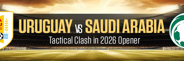 Uruguay vs Saudi Arabia Tactical Clash in 2026 Opener