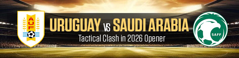 Uruguay vs Saudi Arabia Tactical Clash in 2026 Opener